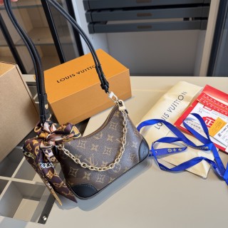 Louis Vuitton Monogram Mini Shoulder Bag with Chain view 3