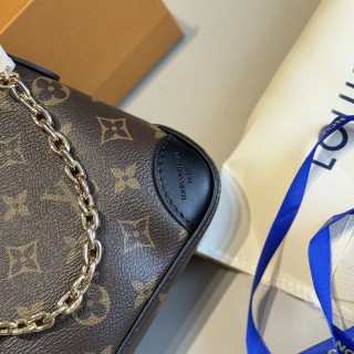 Louis Vuitton Monogram Mini Shoulder Bag with Chain view 4
