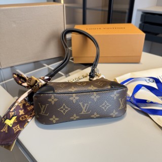 Louis Vuitton Monogram Mini Shoulder Bag with Chain view 7