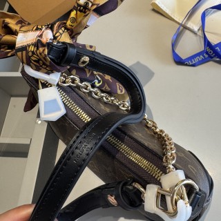 Louis Vuitton Monogram Mini Shoulder Bag with Chain view 8