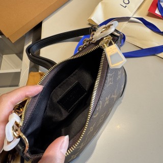 Louis Vuitton Monogram Mini Shoulder Bag with Chain view 9