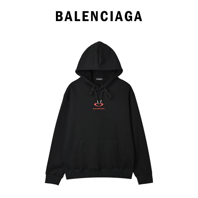 Black Heart Logo Hoodie view