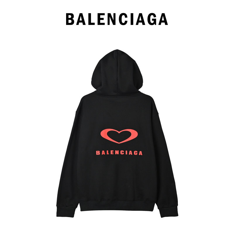 Black Heart Logo Hoodie view