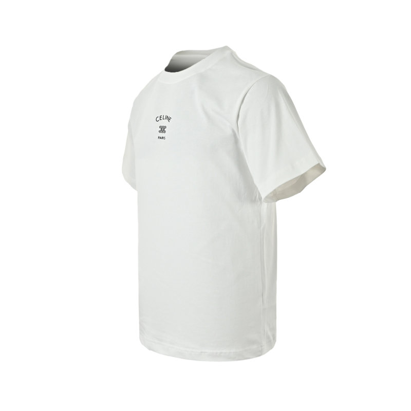 Celine Paris White Short Sleeve T-Shirt view