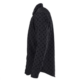 Louis Vuitton Monogram Black Button-Up Shirt view 8