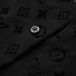Louis Vuitton Monogram Black Button-Up Shirt view 12