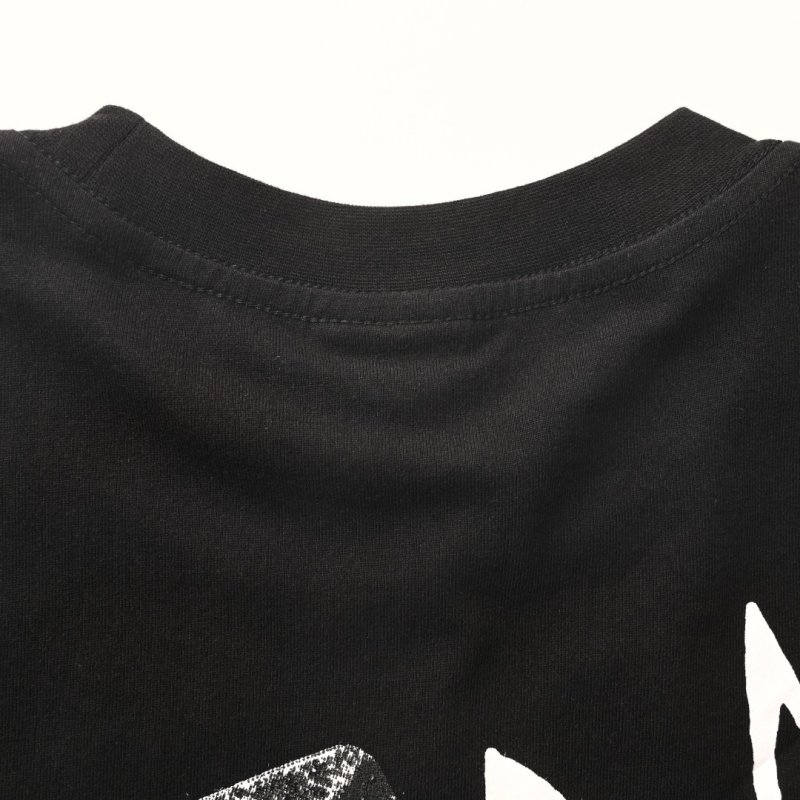 Black Graphic Print Short Sleeve T-Shirt view