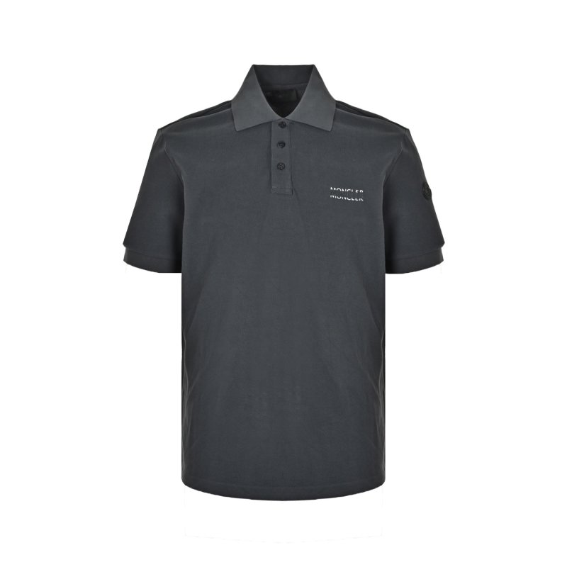 Charcoal Short Sleeve Polo Shirt view