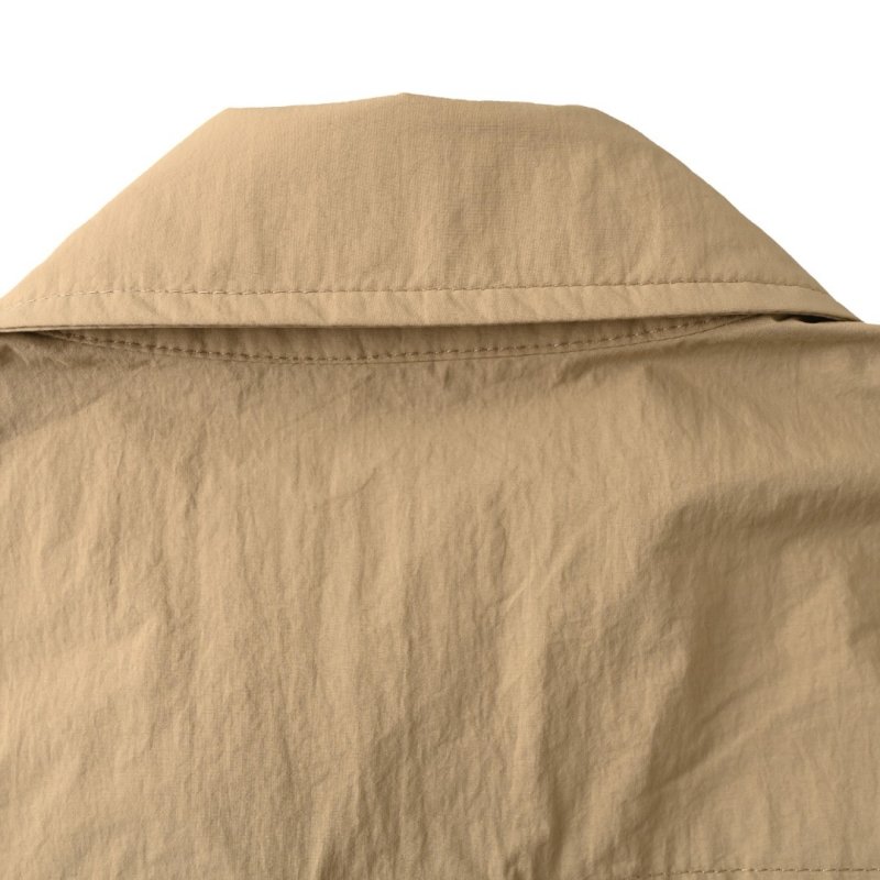 Stone Island Beige Short-Sleeve Cargo Shirt view