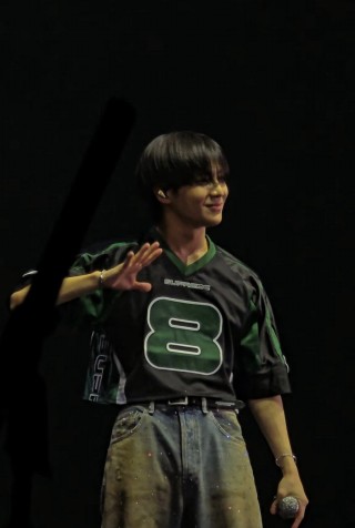 Supreme Black Green Colorblock Short Sleeve T-Shirt view 4