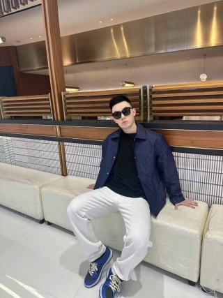 Stone Island Navy Blue Overshirt Jacket view 2