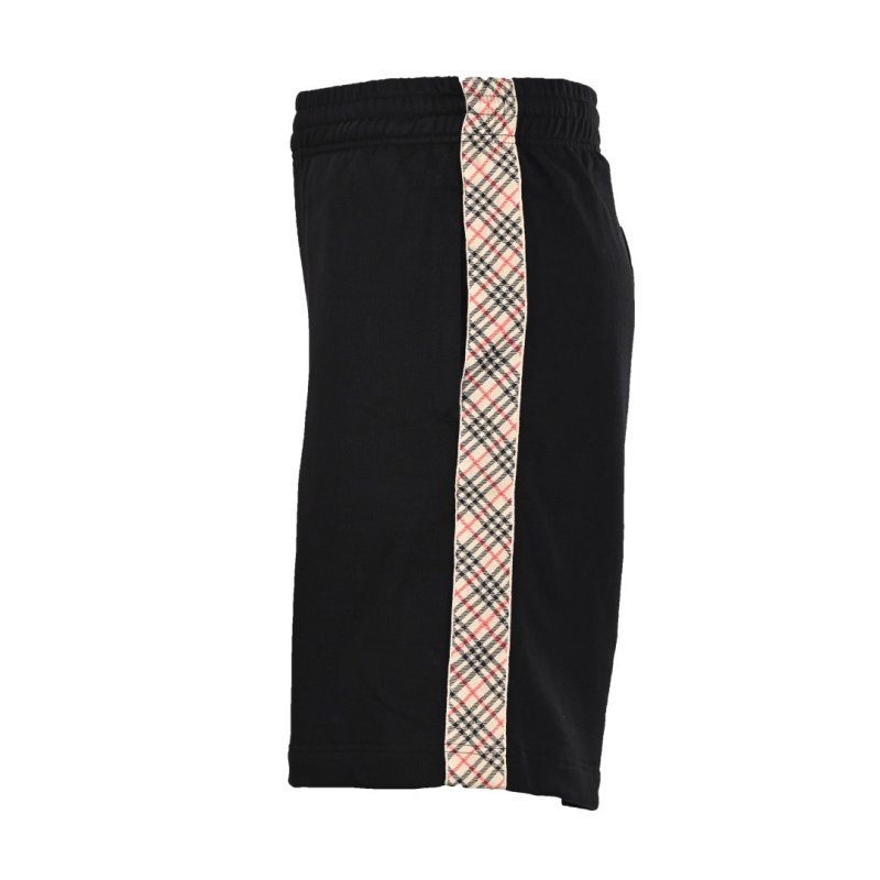 Gucci GG Web Stripe Black Shorts view