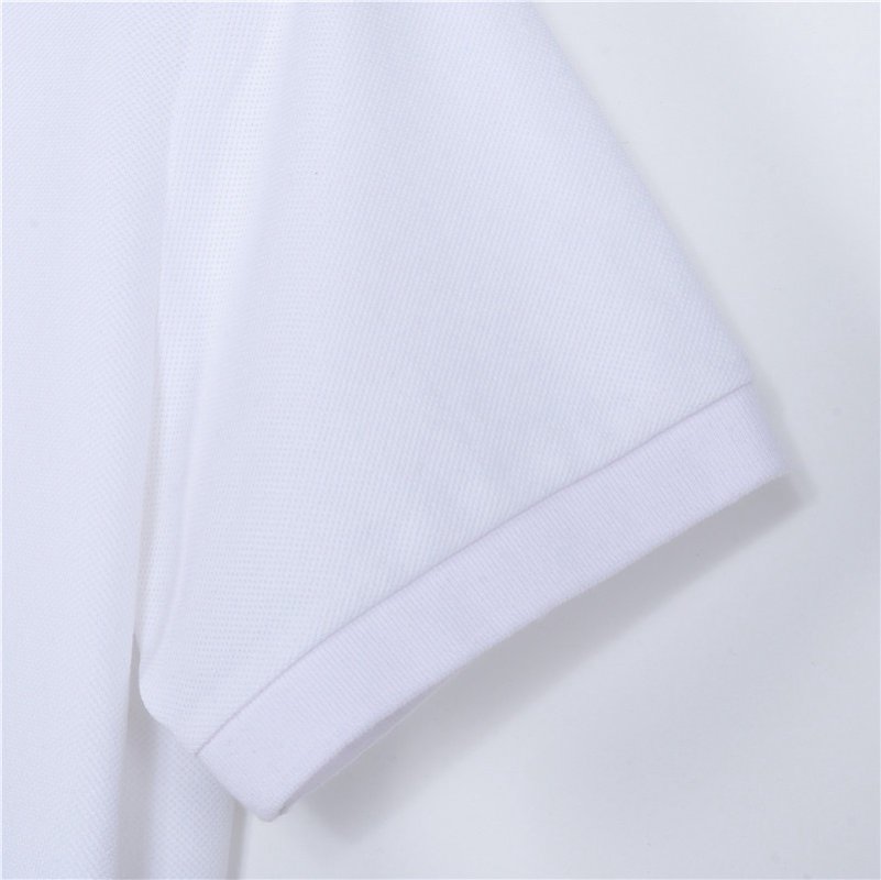 Moncler White Short-Sleeve Polo Shirt view