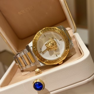 Versace Medusa Gold Two-Tone Quartz Watch 38MM