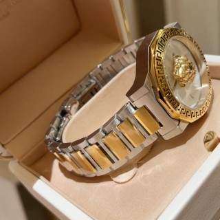 Versace Medusa Gold Two-Tone Quartz Watch 38MM view 2