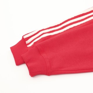 Adidas Originals Red CNY Hoodie with Three Stripes view 7
