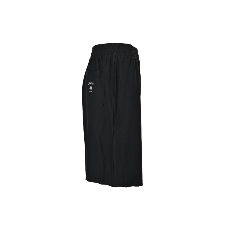 Black Relaxed Fit Shorts view