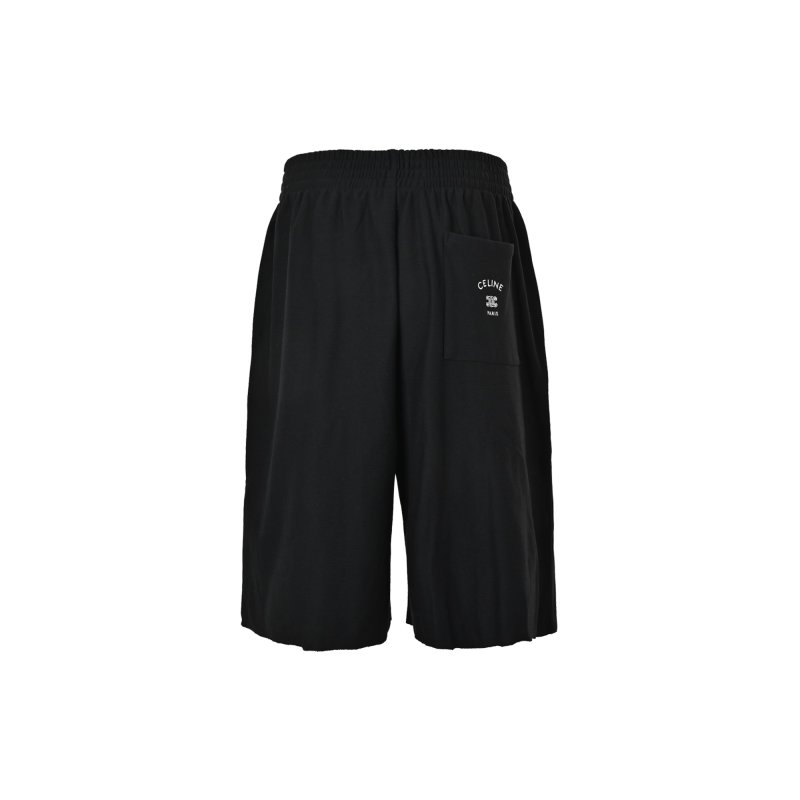 Black Relaxed Fit Shorts view