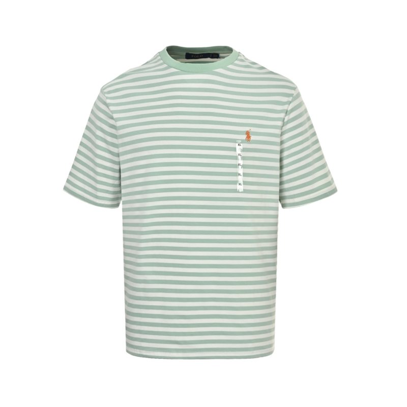 Polo Ralph Lauren Striped T-Shirt Sage Green view