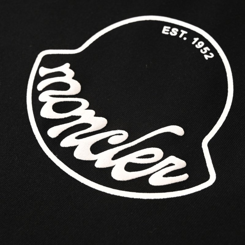 Moncler Logo Crest Black T-Shirt view