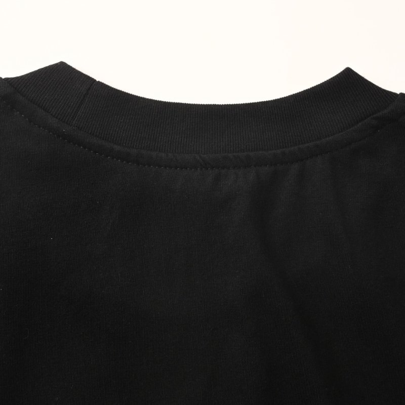 Moncler Logo Crest Black T-Shirt view
