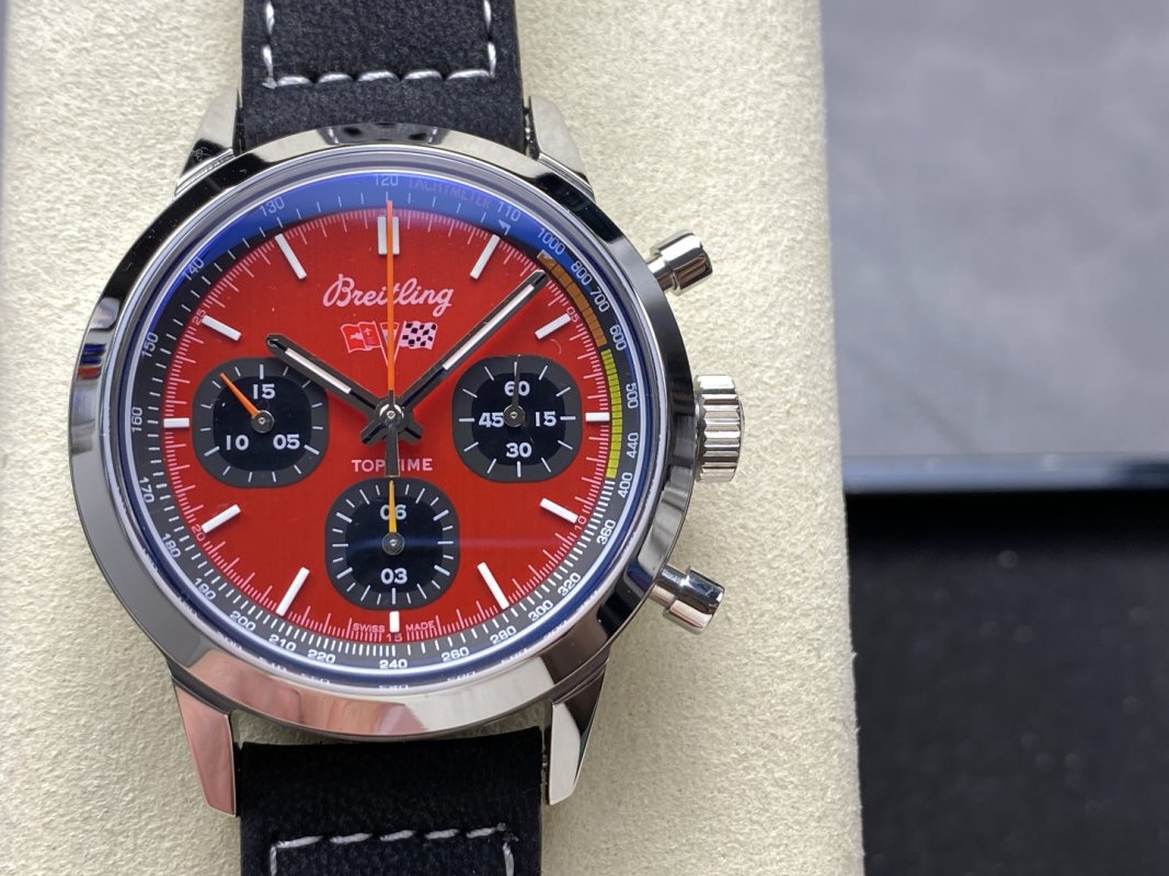 Breitling Top Time Chronograph Red Dial 42mm
