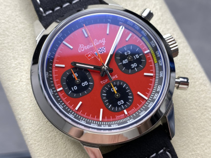 Breitling Top Time Chronograph Red Dial 42mm view 2