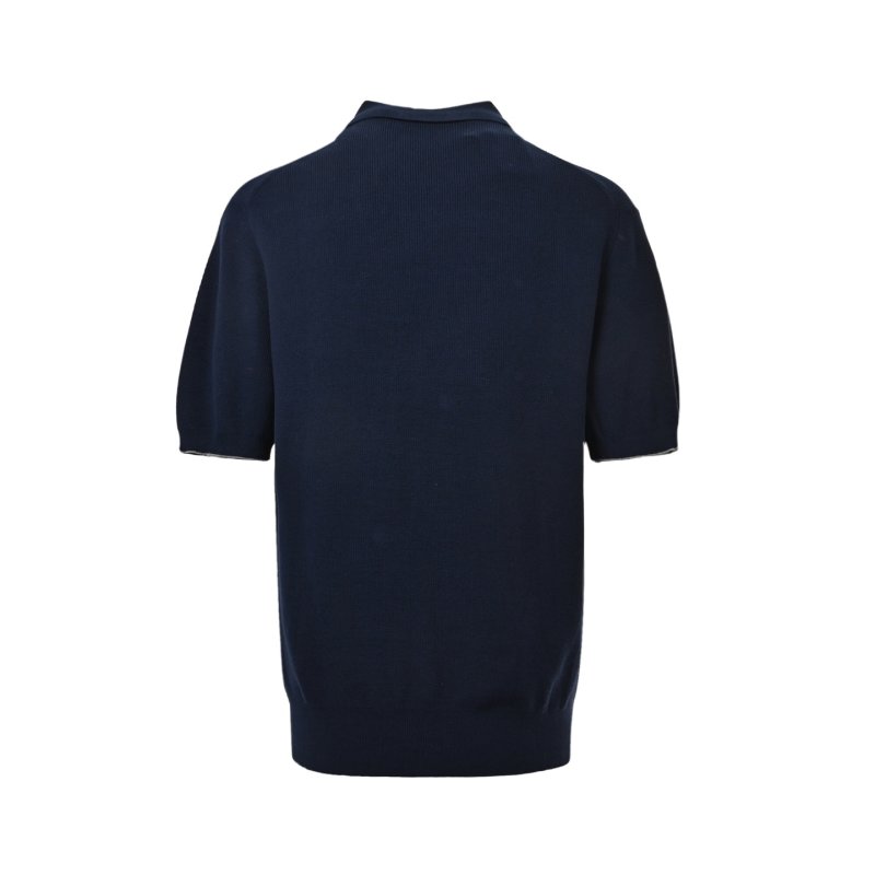 Navy Blue Oversized Short Sleeve T-Shirt view