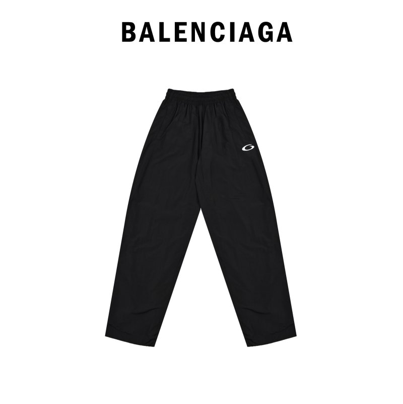 Oakley Black Curved Logo Trousers view