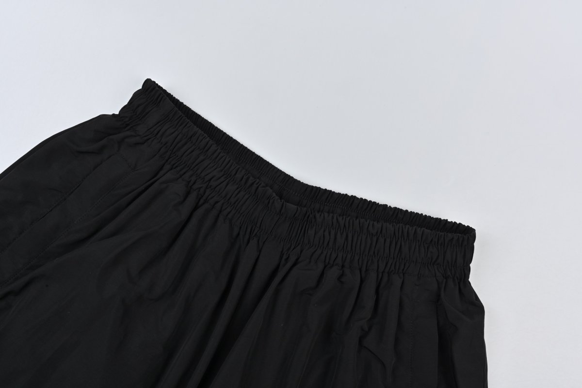 Oakley Black Curved Logo Trousers view