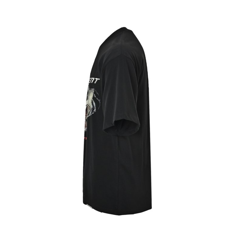 Essentials Black Shark Graphic T-Shirt view