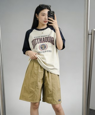 Olive Green Cargo Shorts view 2