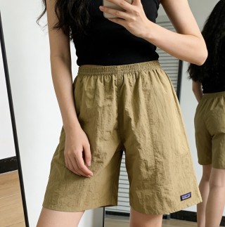 Olive Green Cargo Shorts view 3