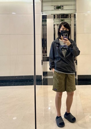 Olive Green Cargo Shorts view 7