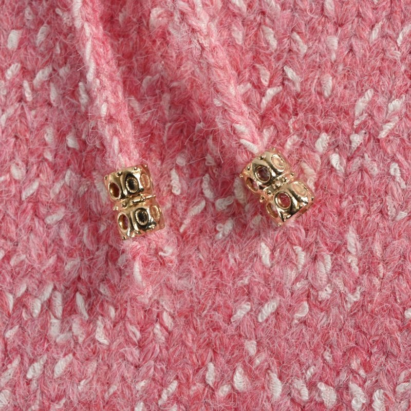 Miu Miu Pink Wool Blend Zip Cardigan view