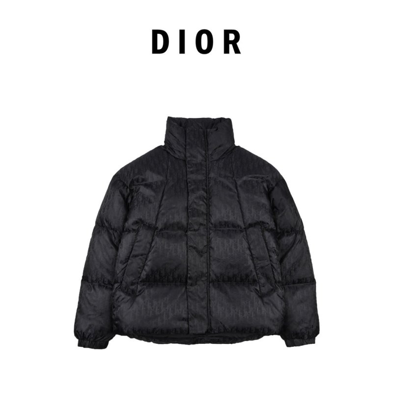 Black Puffer Down Jacket – Classic Oversized Fit view