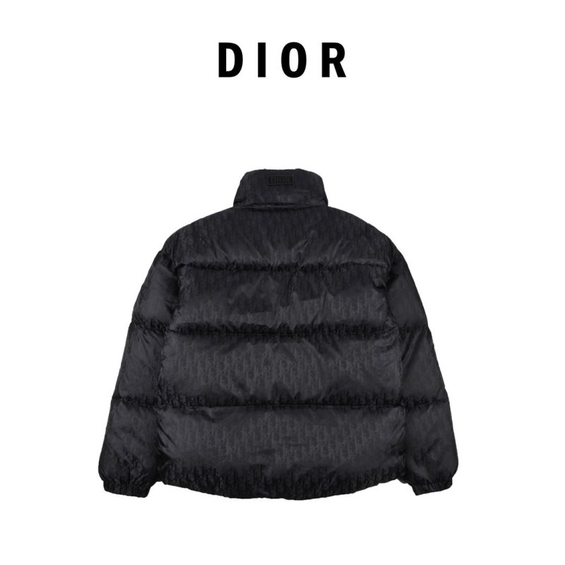 Black Puffer Down Jacket – Classic Oversized Fit view