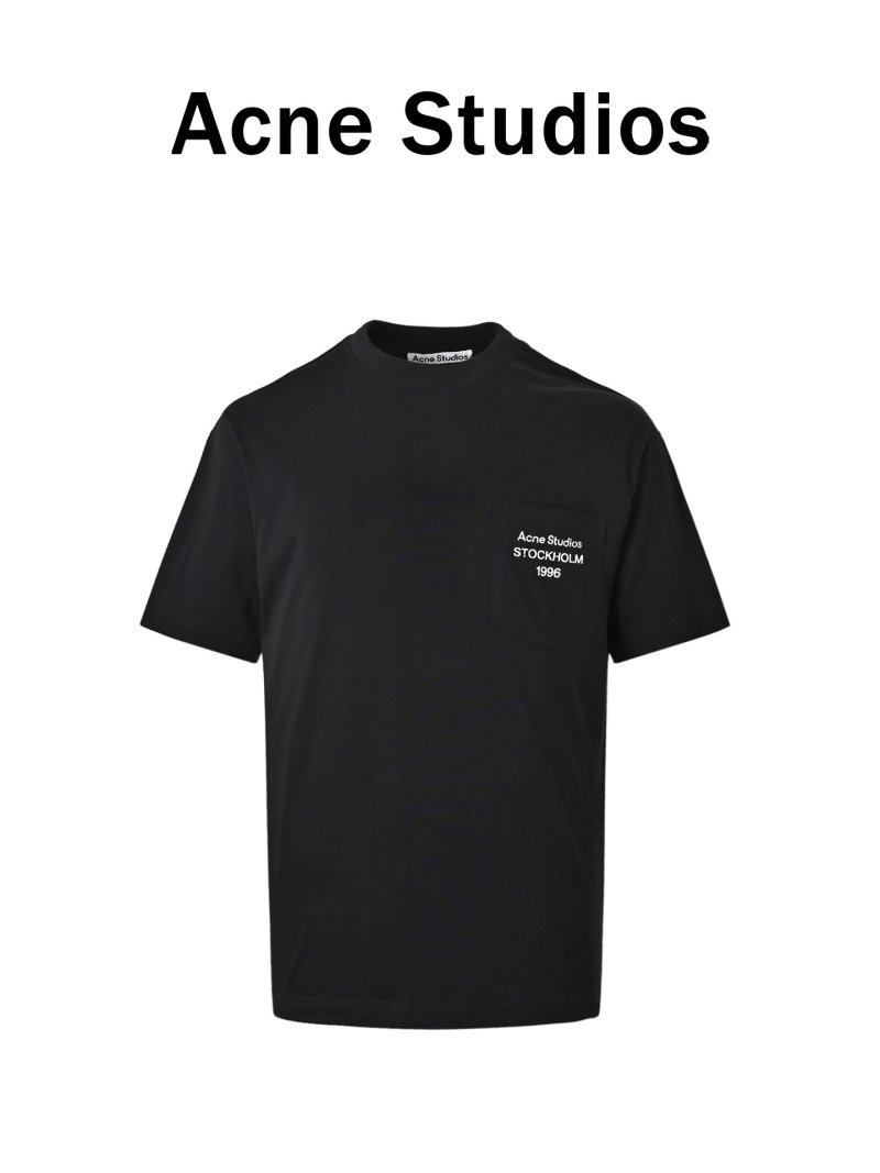 Acne Studios Stockholm 1998 Black Oversized T-Shirt view