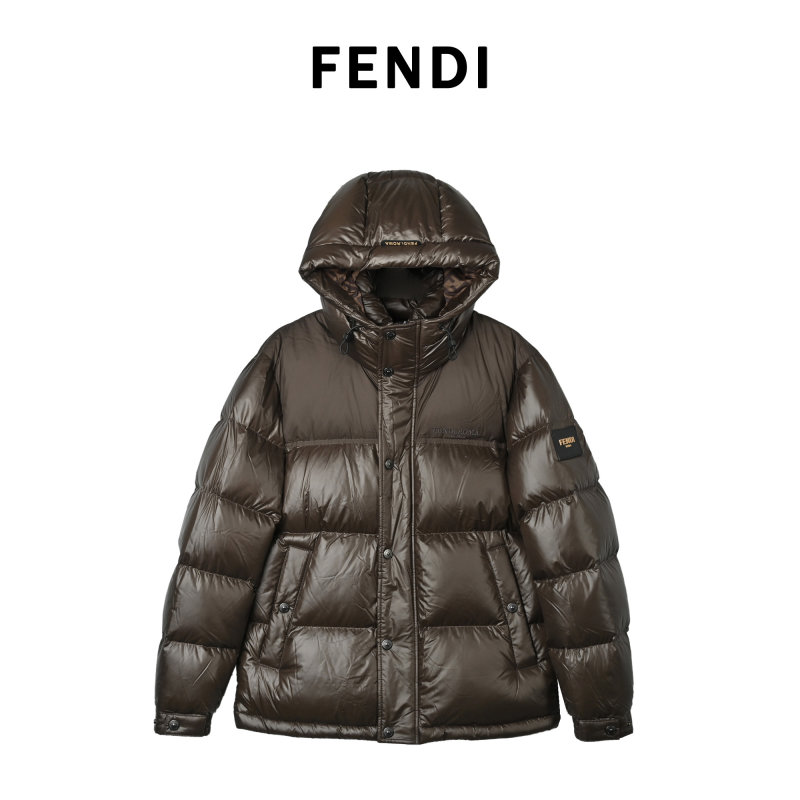 Black Puffer Down Jacket view