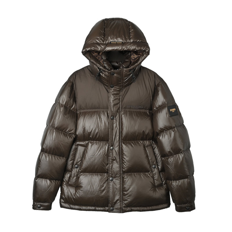 Black Puffer Down Jacket view