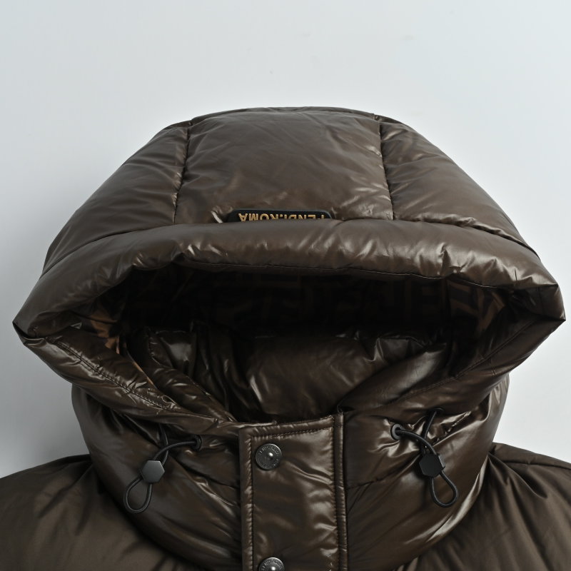 Black Puffer Down Jacket view