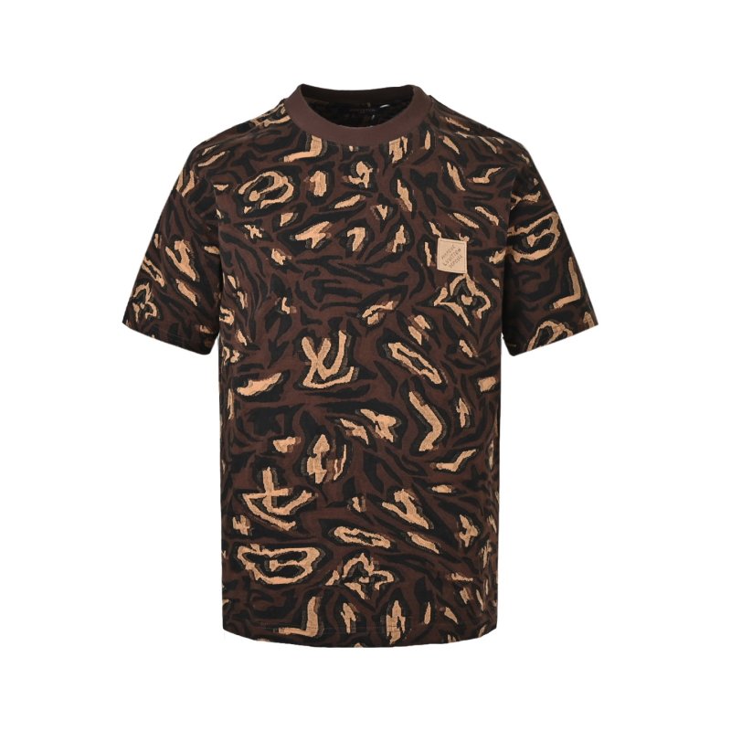 Louis Vuitton Monogram Short Sleeve T-Shirt Brown view