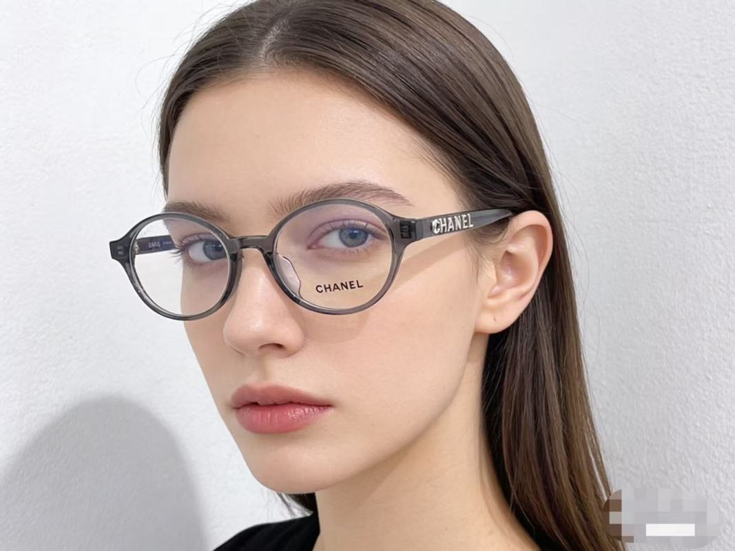 Chanel CH5406 Round Optical Frame - Black