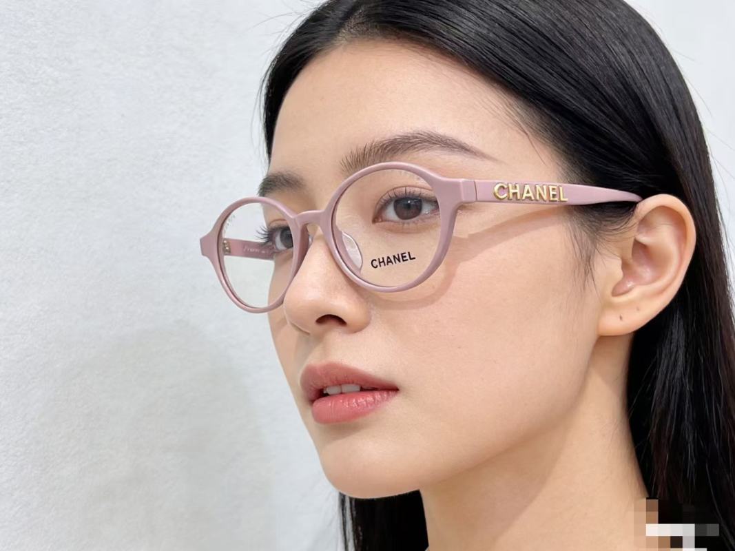 Chanel CH5406 Round Optical Frame - Black view