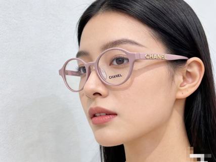 Chanel CH5406 Round Optical Frame - Black view 2