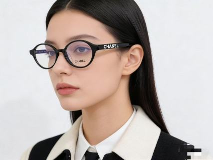 Chanel CH5406 Round Optical Frame - Black view 4