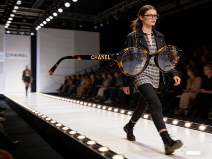 Chanel CH5406 Round Optical Frame - Black view 6
