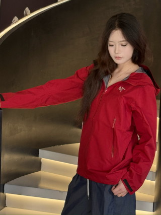 Arc'teryx Beat Jacket Burgundy Red view 6