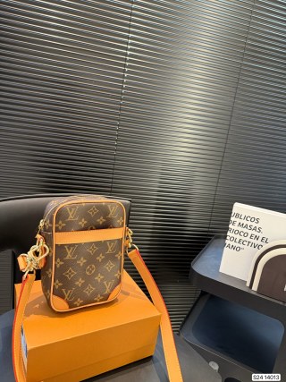Louis Vuitton Monogram Camera Bag Crossbody - Brown/Orange view 3