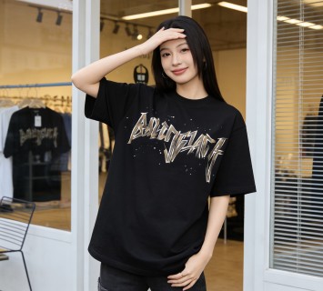 Balenciaga Black Logo T-Shirt
